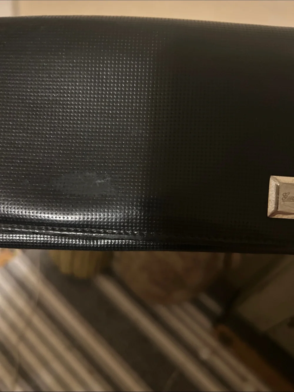 Gucci Black Textured Leather Continental Wallet with Silver-Tone Hardware - Picture 3 of 8
